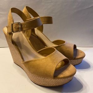 Fergalicious wedge sandals, women’s size 12